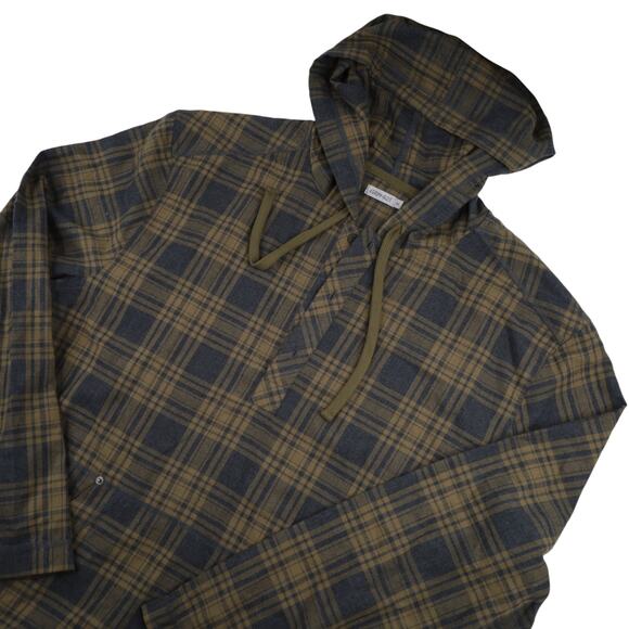 Gramicci Wool Blend Hooded Flannel Shirt Jacket - Picture 2 of 9